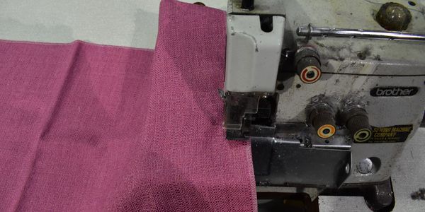 samples overlocking cutting 