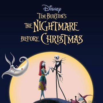 Poster of Disney's The Nightmare Before Christmas.
