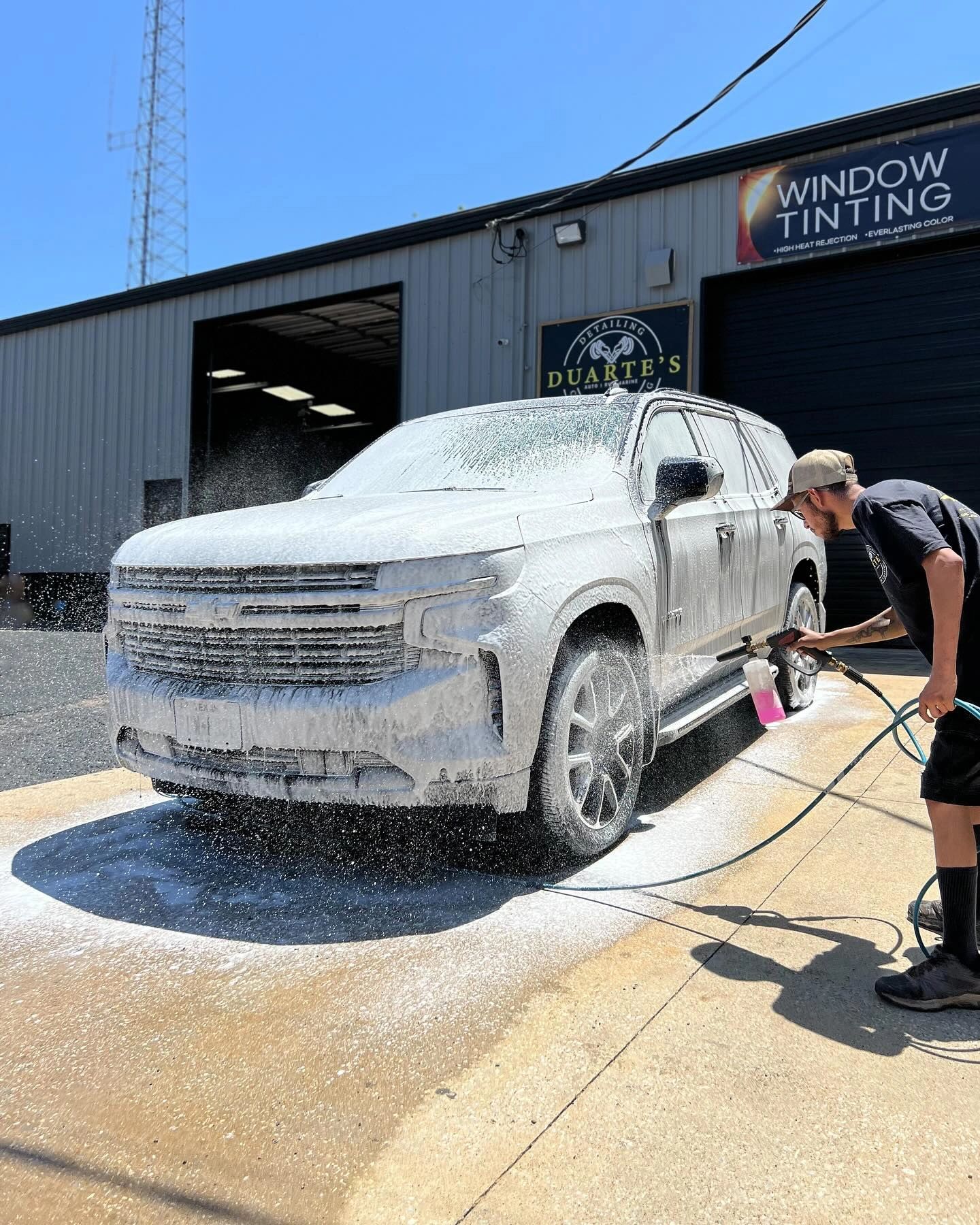 Duarte's Detailing, Ceramic Coating, Window Tinting, Wraps Longview, TX