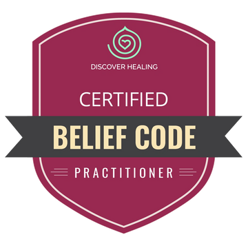 Certified Belief Code practitioner badge