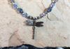 close up of dragonfly pendant