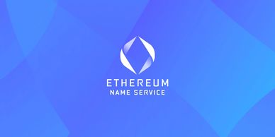 ENS Ethereum Name Service logo - https://app.ens.domains/
