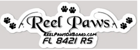 Reel Paws On Board Stickers Shop