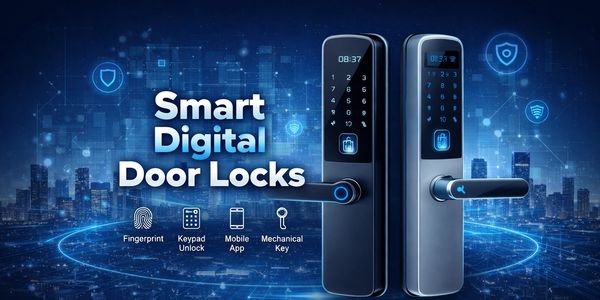 Smart Digital Door Locks designed to deliver maximum security, convenience, and modern style for hom