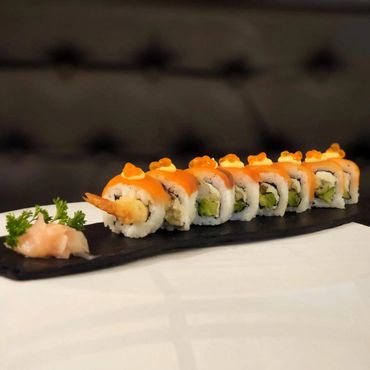 Lover's Delight | Smoked Salmon, Tempura Shrimp, Caviar