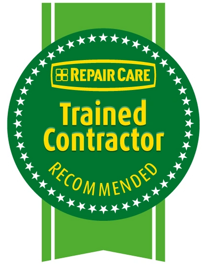 Repair Care Trained Contractor logo to verify that we have had approved industry training. 