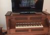 Reed Organ Converted to Media Center