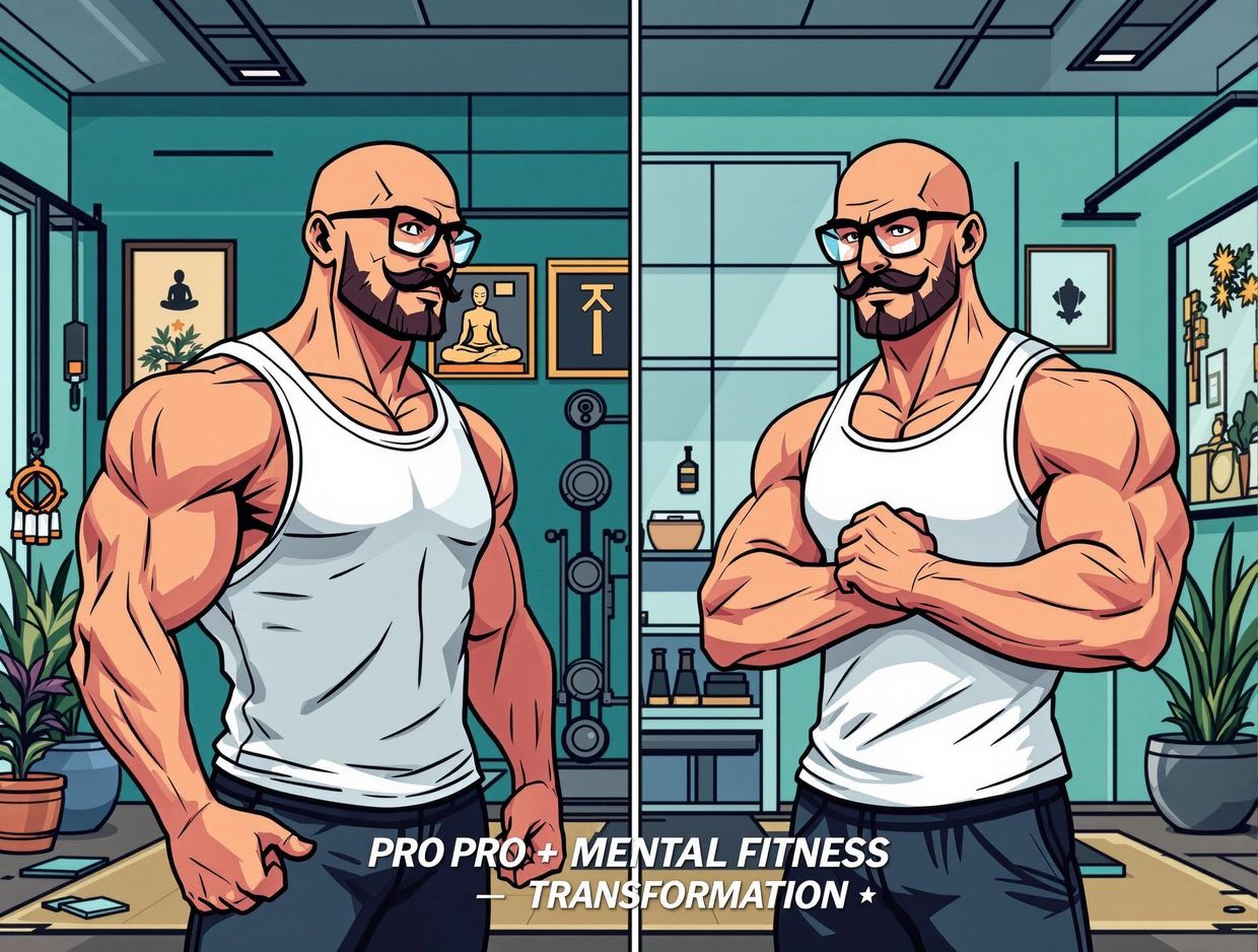 A man with glasses is standing in front of a mirror.