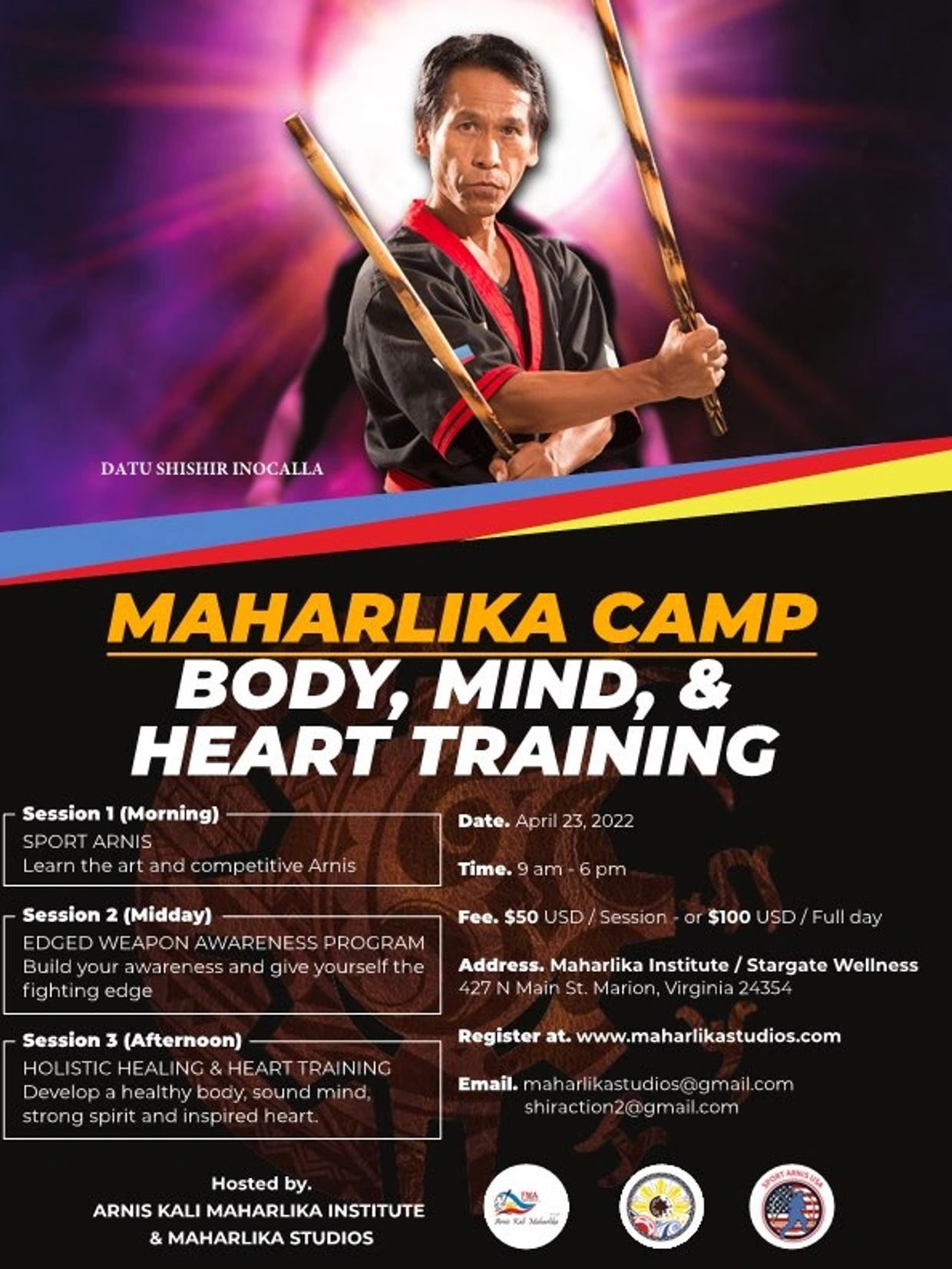 Maharlika Camp
Body, Mind & Heart Training