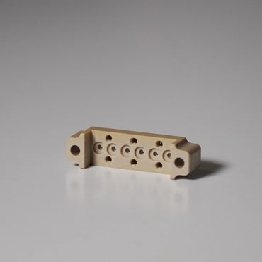 Valve manifold made with PEEK