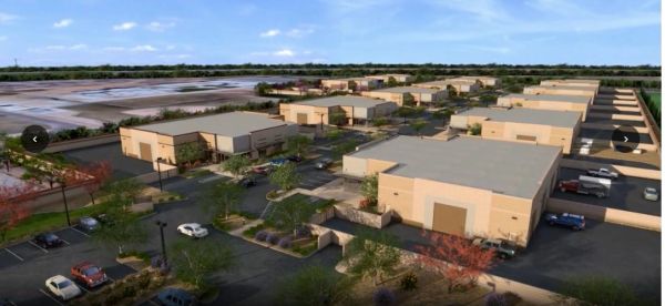 Power Commerce Park aerial view