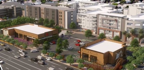 Papago Marketplace concrete work