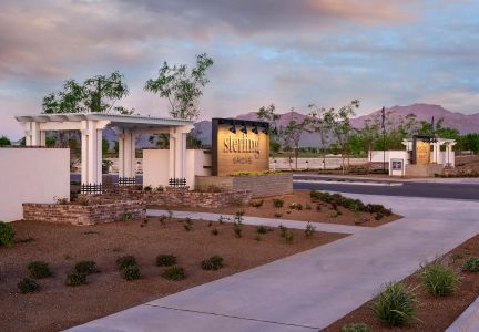 Sterling Grove community entrance — residential development