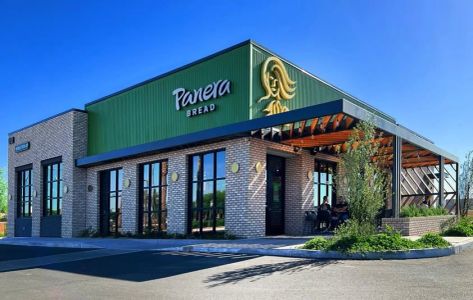 Commercial retail center concrete work