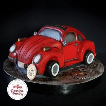 3D Car Graduation Cake 