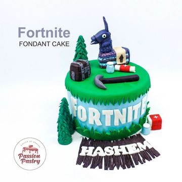 Fortnite Cake fondant 