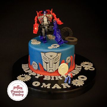Transformers Cake fondant 