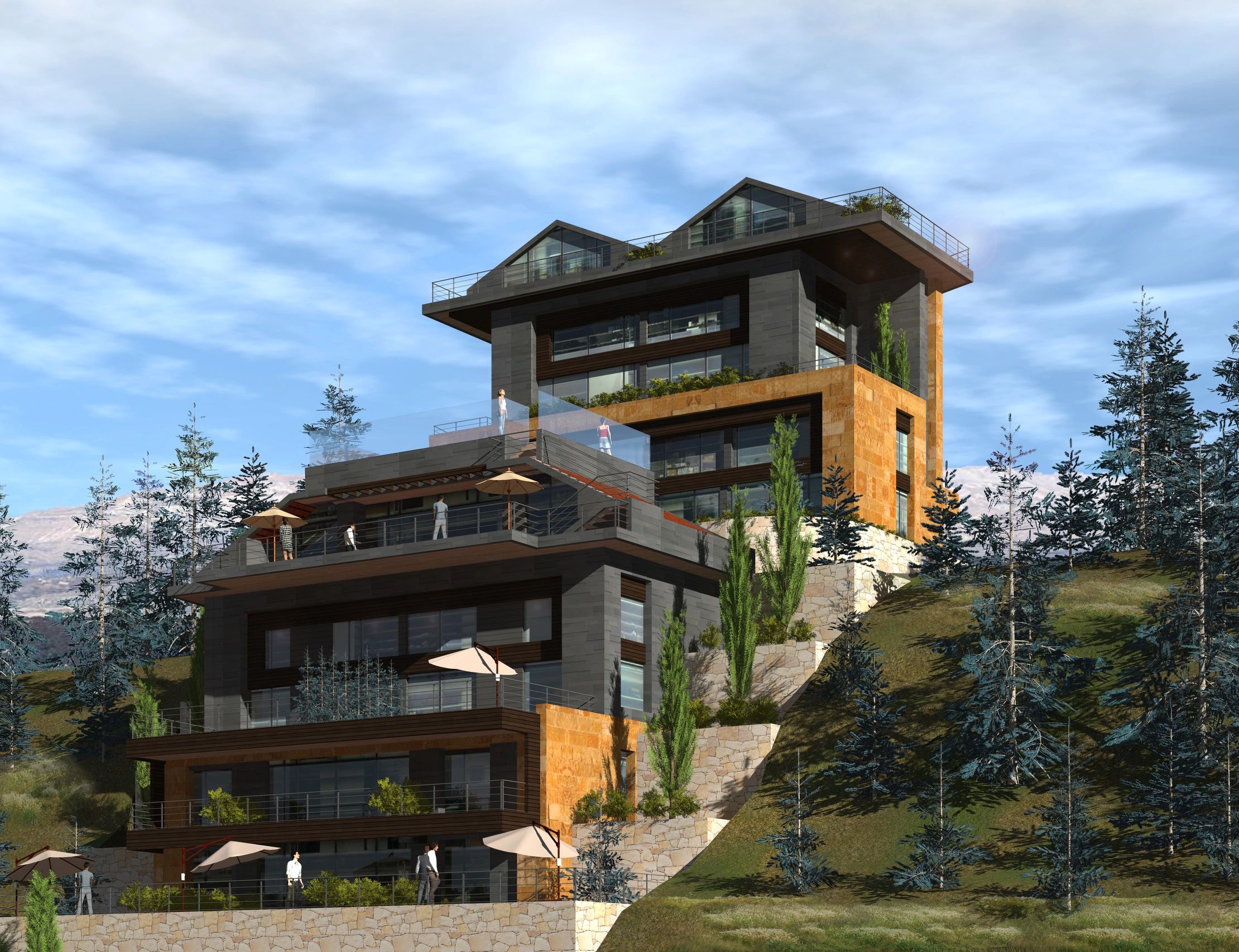 The Cliffedge project - Faqra Club