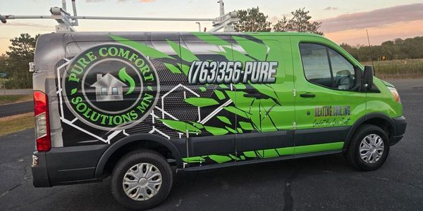 Pure Comfort is a one stop HVAC company doing it all the right way. 