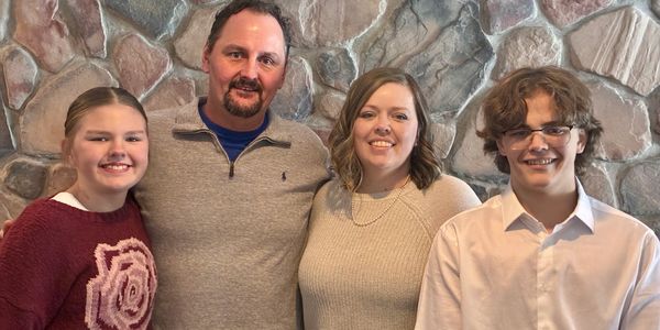 Picture of Greg Bieniek and family. Co-owner of Pure Comfort Solutions MN in Big Lake, MN.