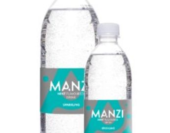 Mint Flavoured Sparkling water