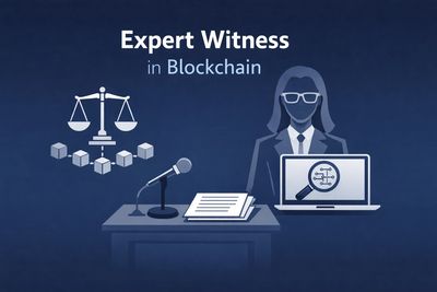 Cryptocurrency Expert Witness supporting legal matters.