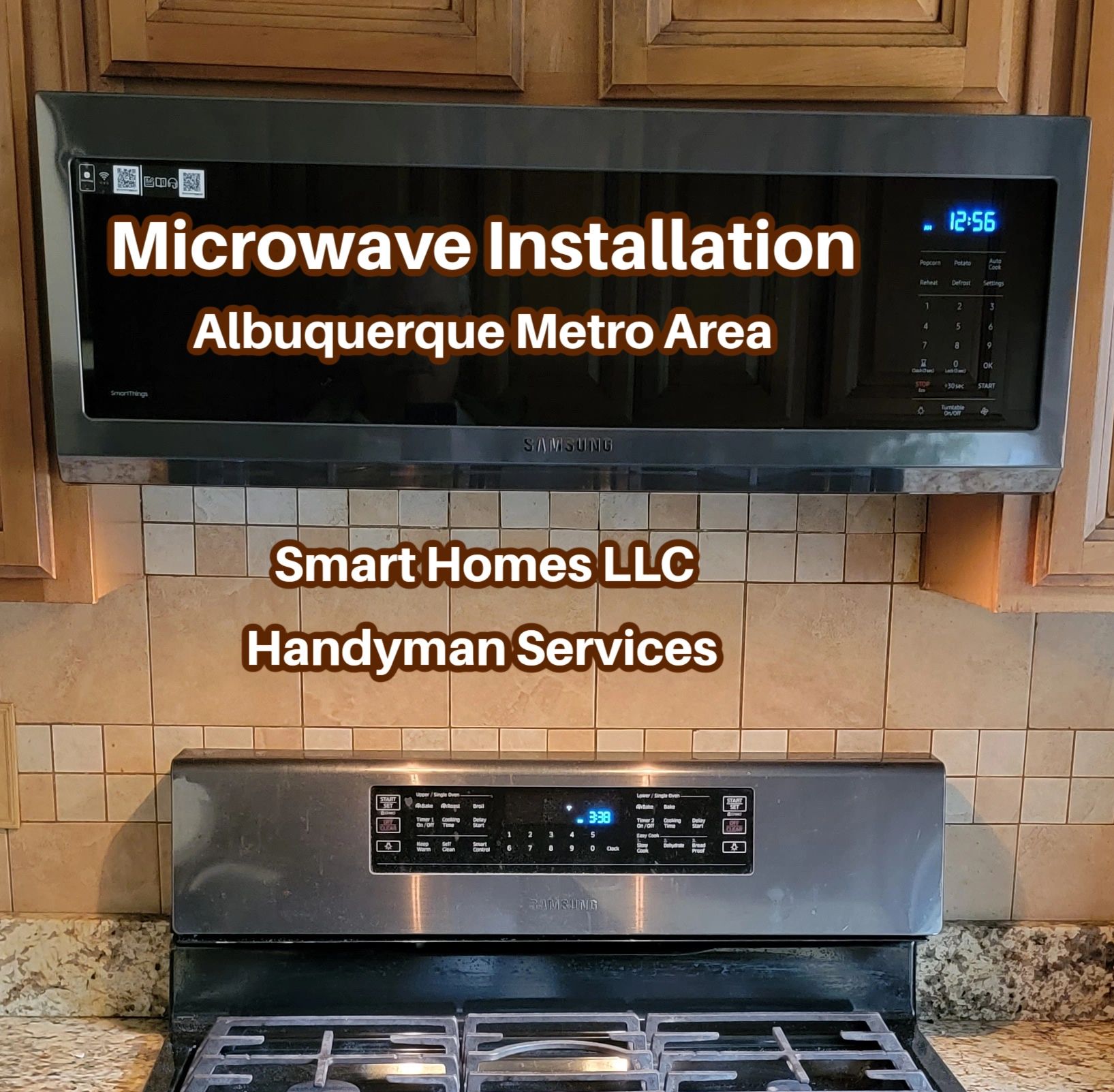 Albuquerque microwave installation header.