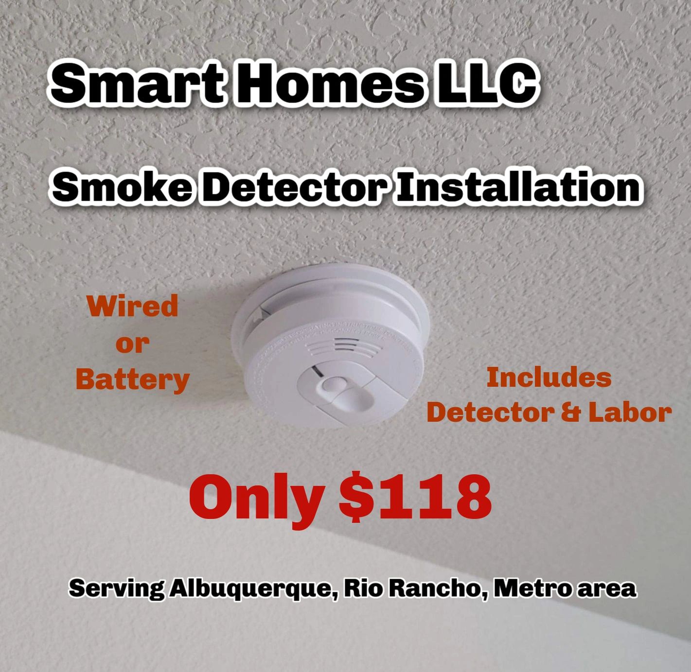 Albuquerque smoke detector installation