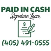 Paid in Cash