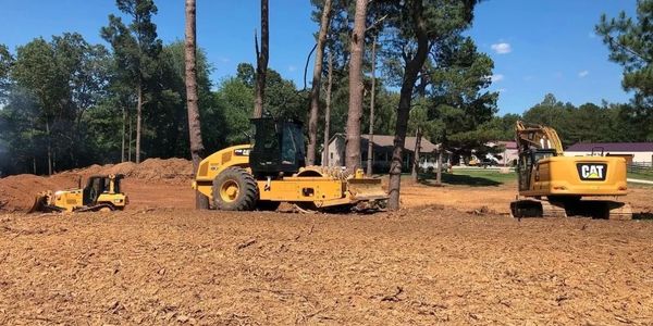 Land clearing in Lake Jackson TX