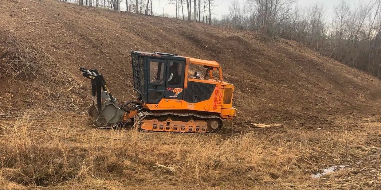 Forestry mulching in Pearland Texas