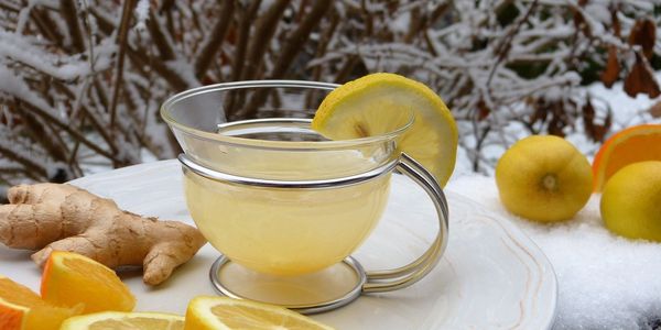 Lemon and ginger are beneficial for health due to their antioxidant-rich properties and potential anti-inflammatory effects.