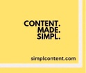 Welcome to the SIMPL. CONTENT CONSULTANCY