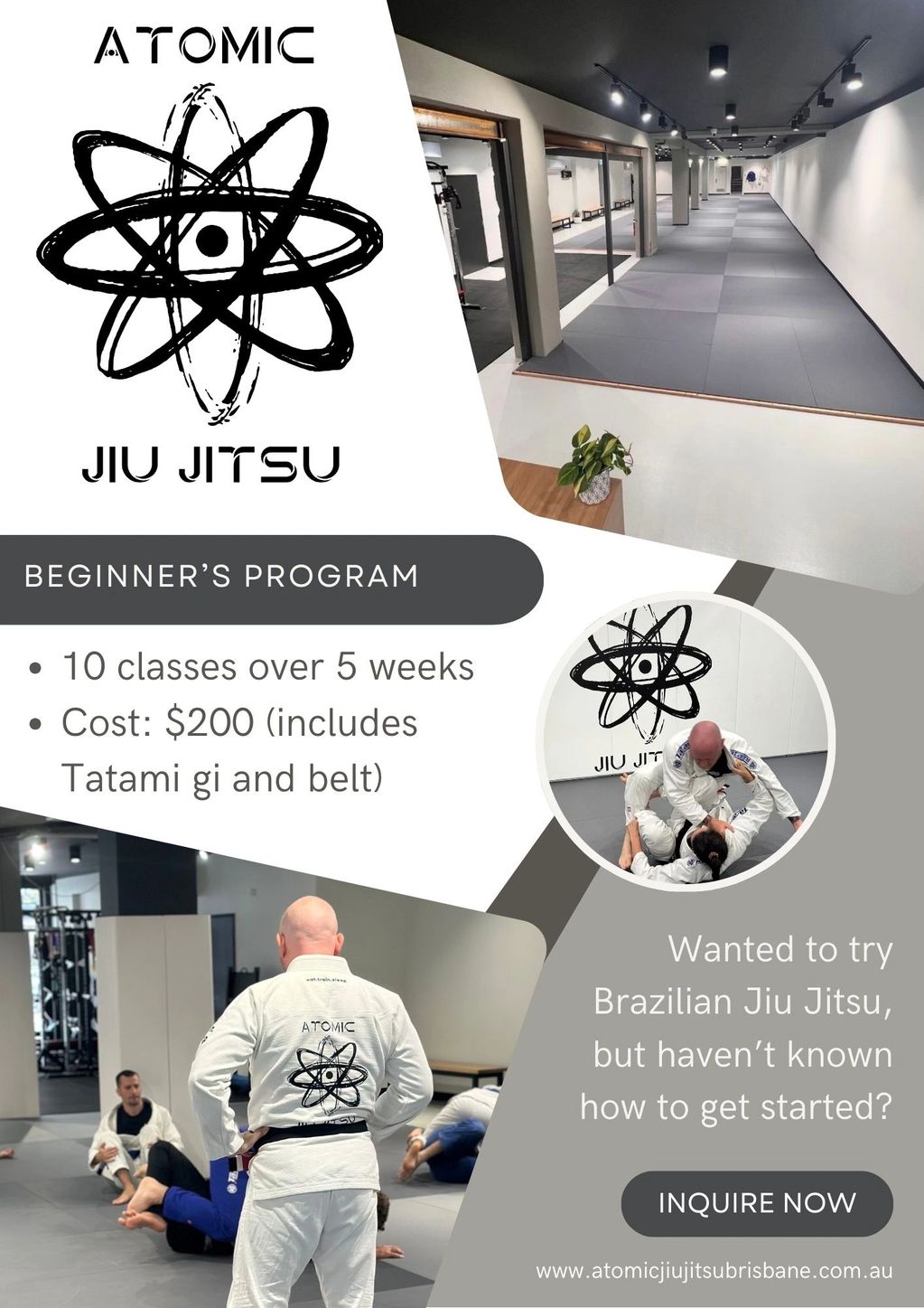 The Beginner Program is the perfect place to start your BJJ journey.