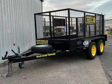 10x5 Cage Trailer Hire Mandurah