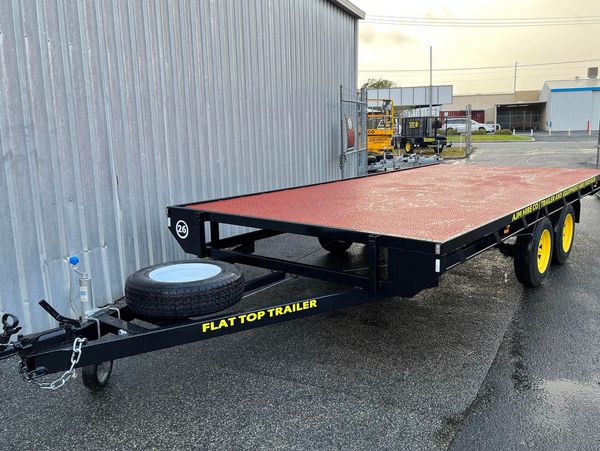 Large Flat top trailer hire Mandurah