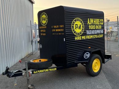 6x4 Enclosed Trailer Hire Mandurah