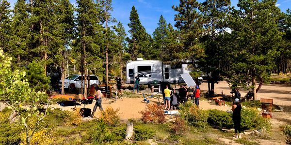 Shoot Destination: Film Crew Blue Sky Mountain Ranch