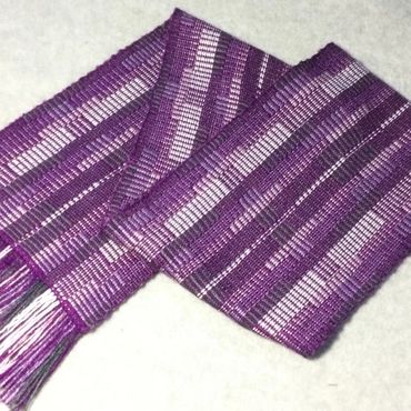 Handwoven Bamboo and Baby Alpaca Scarf