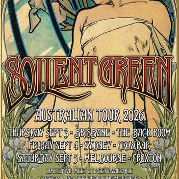 Soilent Green Australia Australian tour buy tickets 2026 Dogma