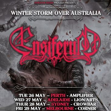 Ensiferum Australia Australian tour buy tickets 2026