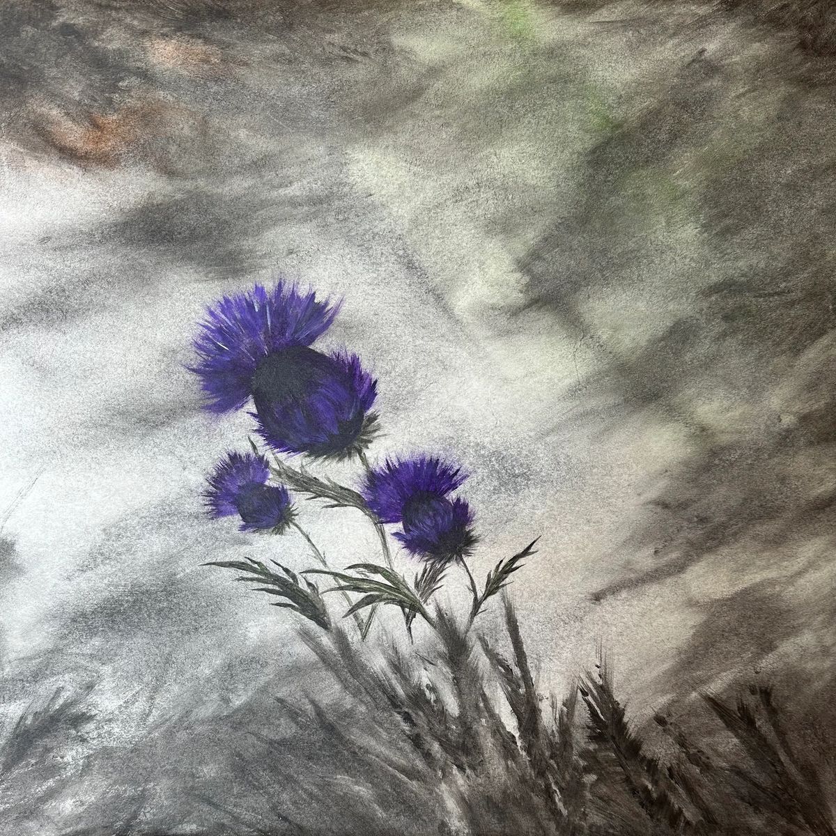Blooming Dreams BD. 05, acrylic on canvas