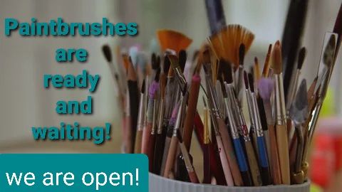 We are open as close to normal as possible! 😃

We still advise that you pre-book for pottery painti