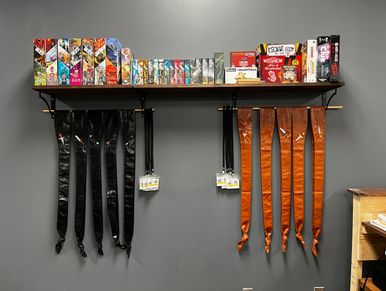 No Esc tabletop games for rental: Unlock!, Hunt a Killer, Escape Room the Game, Clue Escape, & more!