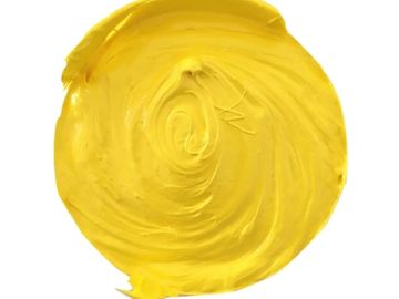 Yellow screen printing ink