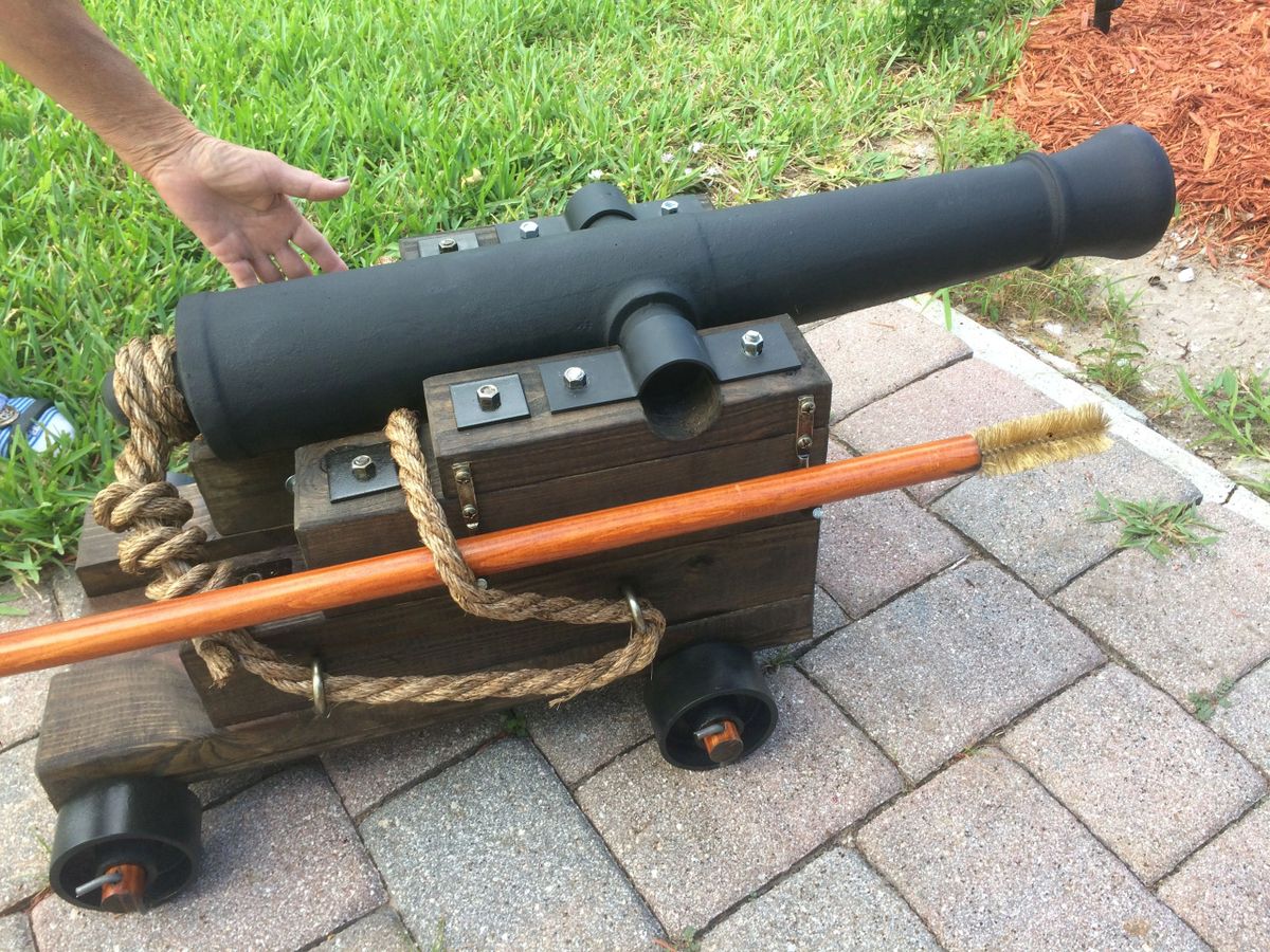 GOLF BALL NAVAL CANNON