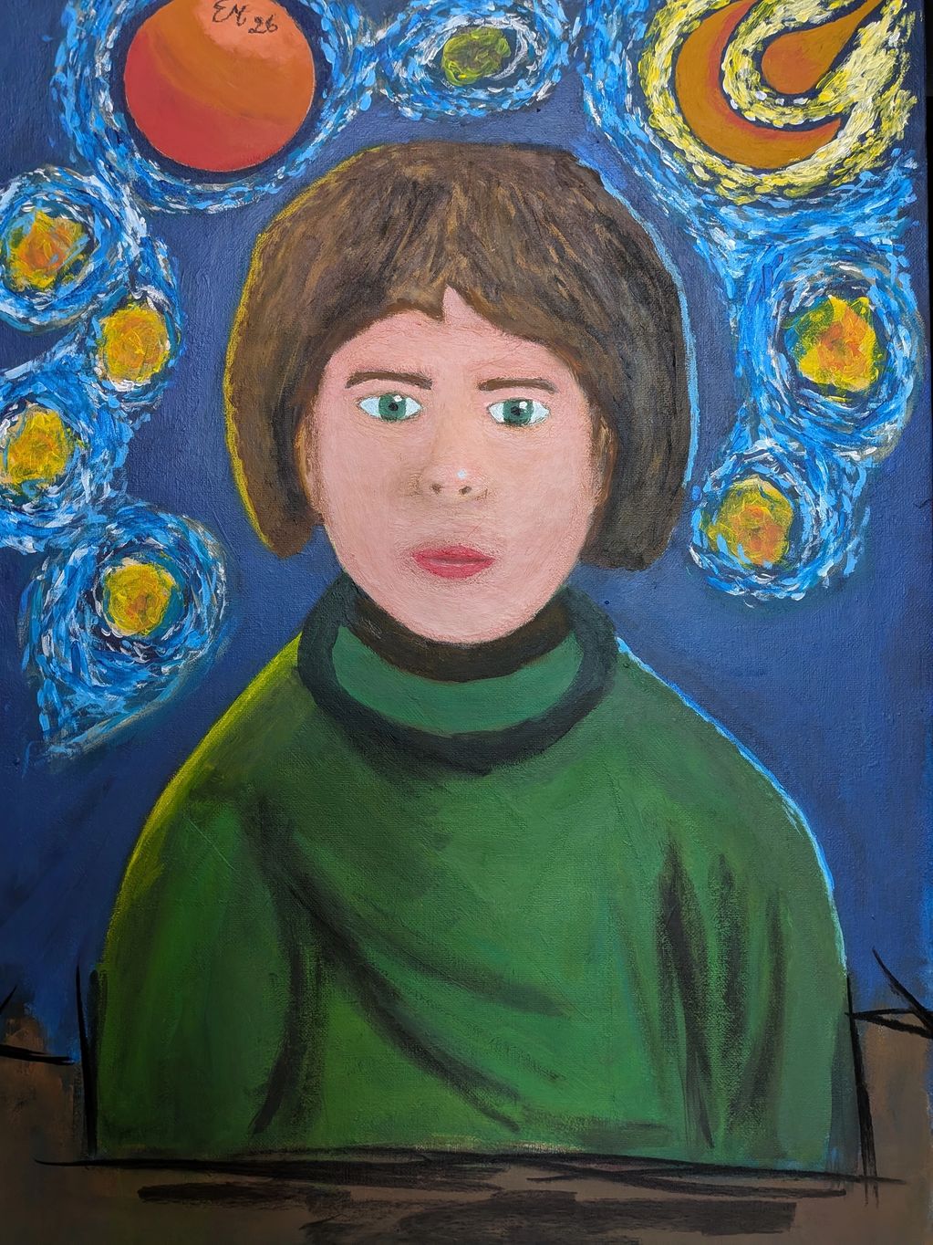 Little Prince (2026) - Acrylic on canvas - 50 x 70 cm
