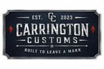 Logo of Carrington Custom, established in 2023.