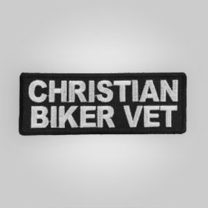 Christian Biker Vet Patch
