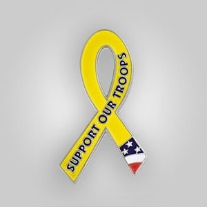 Awareness Pin - Support Our Troops